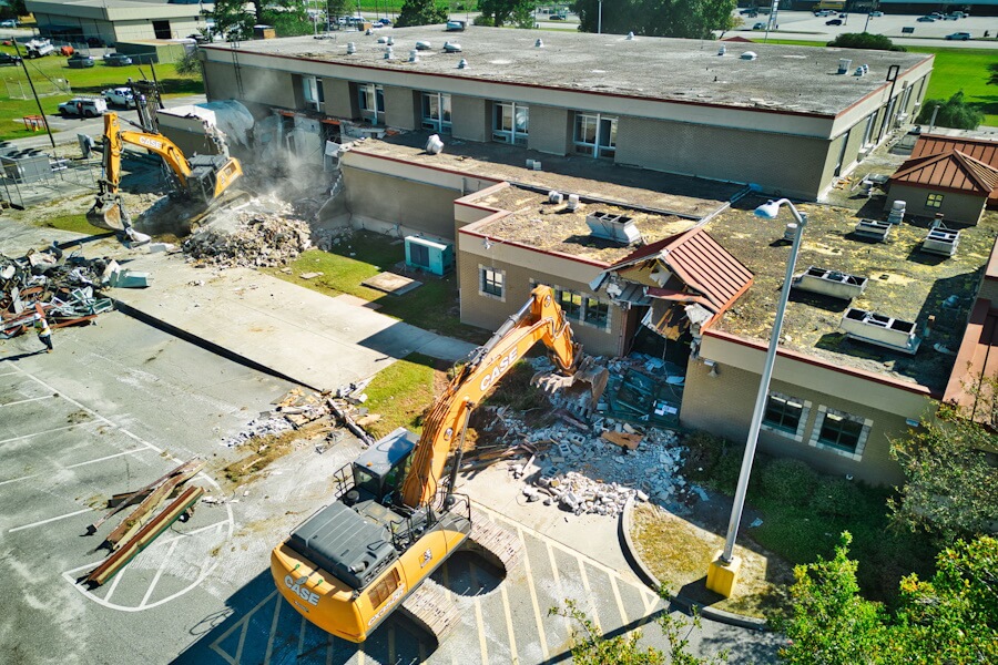 medical building demolition